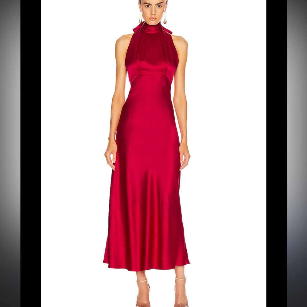 SALONI Michelle Midi B Dress